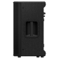 Pioneer DJ XPRS102 professional audio subwoofer showing its black speaker enclosure and control panel, designed for high-quality sound.