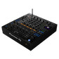 Pioneer DJ DJM-A9 professional 4-channel DJ mixer with multiple knobs and faders, designed for live DJ performances.