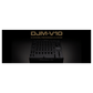 Professional Pioneer DJ DJM-V10 4-channel mixer with multiple knobs and faders, designed for professional DJ setups