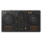 Pioneer DJ DDJ-FLX4 Rekordbox controller with jog wheels, performance pads, and control knobs for DJ mixing and playback.
