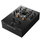 Pioneer DJ DJM-250MK2 scratch and 2-channel DJ mixer with professional controls and colorful LED indicators.