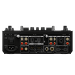Pioneer DJ DJM-S11 scratch and 2-channel DJ mixer with detailed controls and colorful RGB lighting for professional turntablism.