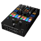 Pioneer DJ DJM-S11 scratch and 2-channel DJ mixer with jog wheels and control knobs, designed for professional DJ setups.