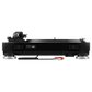 Pioneer DJ PLX-500 turntable with black platter and tonearm, showcasing the classic DJ turntable design and controls.