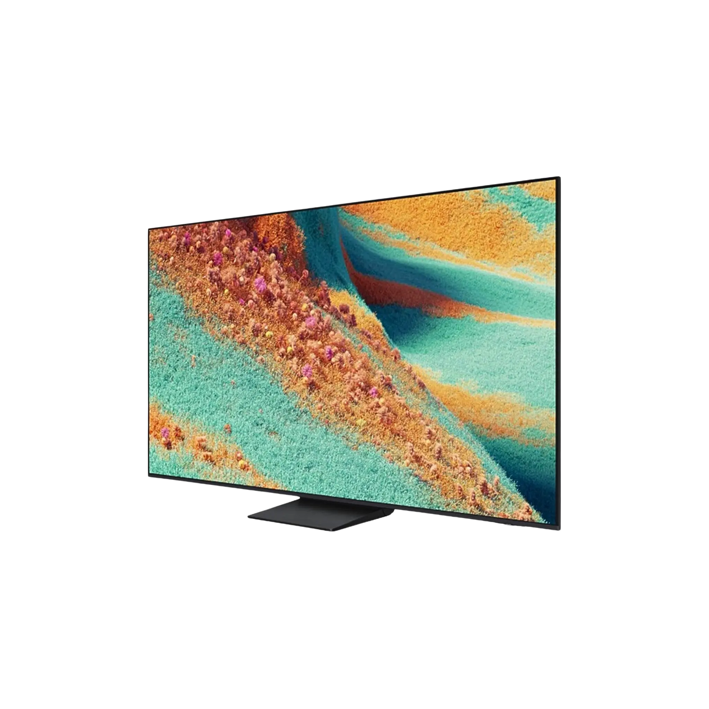 Open box Samsung 55-inch Neo QLED QN85F 4K TV with Vision AI smart features, sleek electronic home entertainment display.