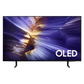 Open box Samsung 42-inch S90F Series 4K UHD HDR OLED Tizen smart TV with sleek design and vibrant display.