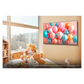 Open box Samsung 43-inch Q7F Series 4K UHD HDR QLED Tizen Smart TV showing screen display and sleek design.