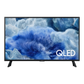 Open box Samsung 43-inch Q8F Series 4K UHD HDR QLED Tizen Smart TV showing the sleek screen and slim black bezel.
