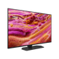 Open box Samsung 43-inch QN90F Series 4K UHD HDR Neo QLED Tizen Smart TV showing screen with vibrant image and sleek black design.