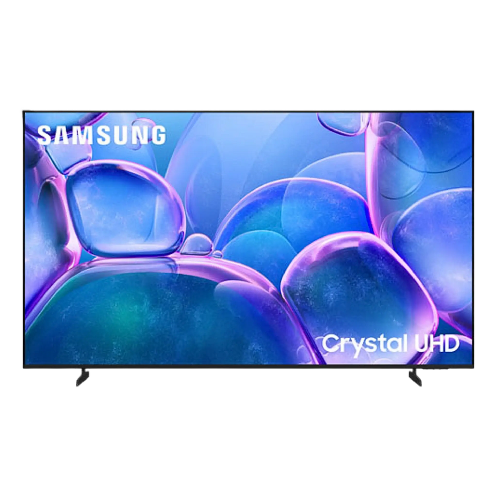 Open box Samsung 43-inch U7900F Series 4K UHD HDR LED Tizen Smart TV with sleek design and vibrant display.