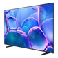 Open box Samsung 43-inch U7900F Series 4K UHD HDR LED Tizen Smart TV showing screen and sleek black design.