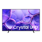 Open box Samsung 43-inch U8000F Series 4K UHD HDR LED Tizen Smart TV showing screen and sleek design.