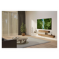 Open box Samsung 43-inch U8000F Series 4K UHD HDR LED Tizen Smart TV, front view showing screen and sleek design.