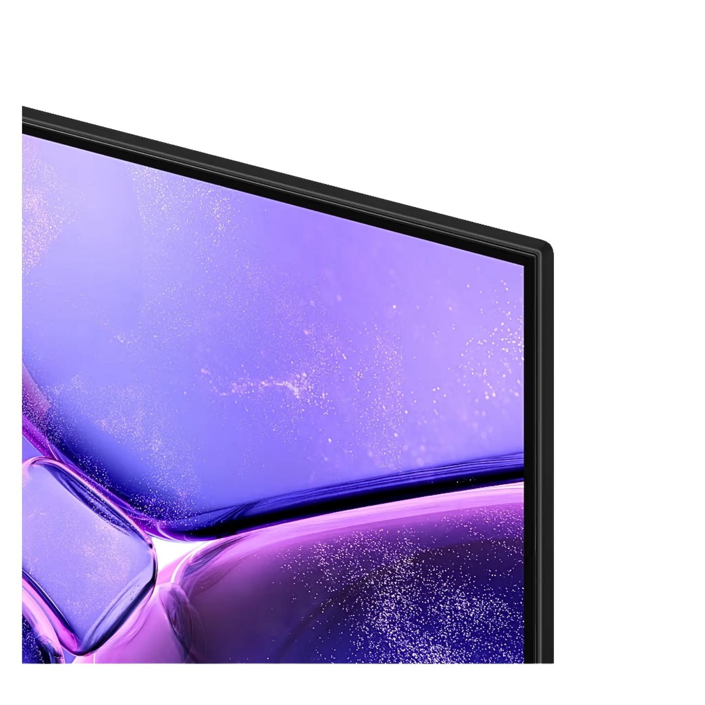 Open box Samsung 43-inch U8000F Series 4K UHD HDR LED Tizen Smart TV with sleek design and vibrant display.