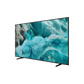 Open box Samsung 50-inch 4K UHD HDR QLED Tizen smart TV displaying vibrant images and sleek design.