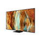 Open box Samsung 55-inch QN70F Series 4K UHD HDR Neo QLED Tizen Smart TV showing screen and sleek black design.