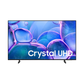 Open box Samsung 58-inch U7900F Series 4K UHD HDR LED Tizen Smart TV showing screen and sleek black design.
