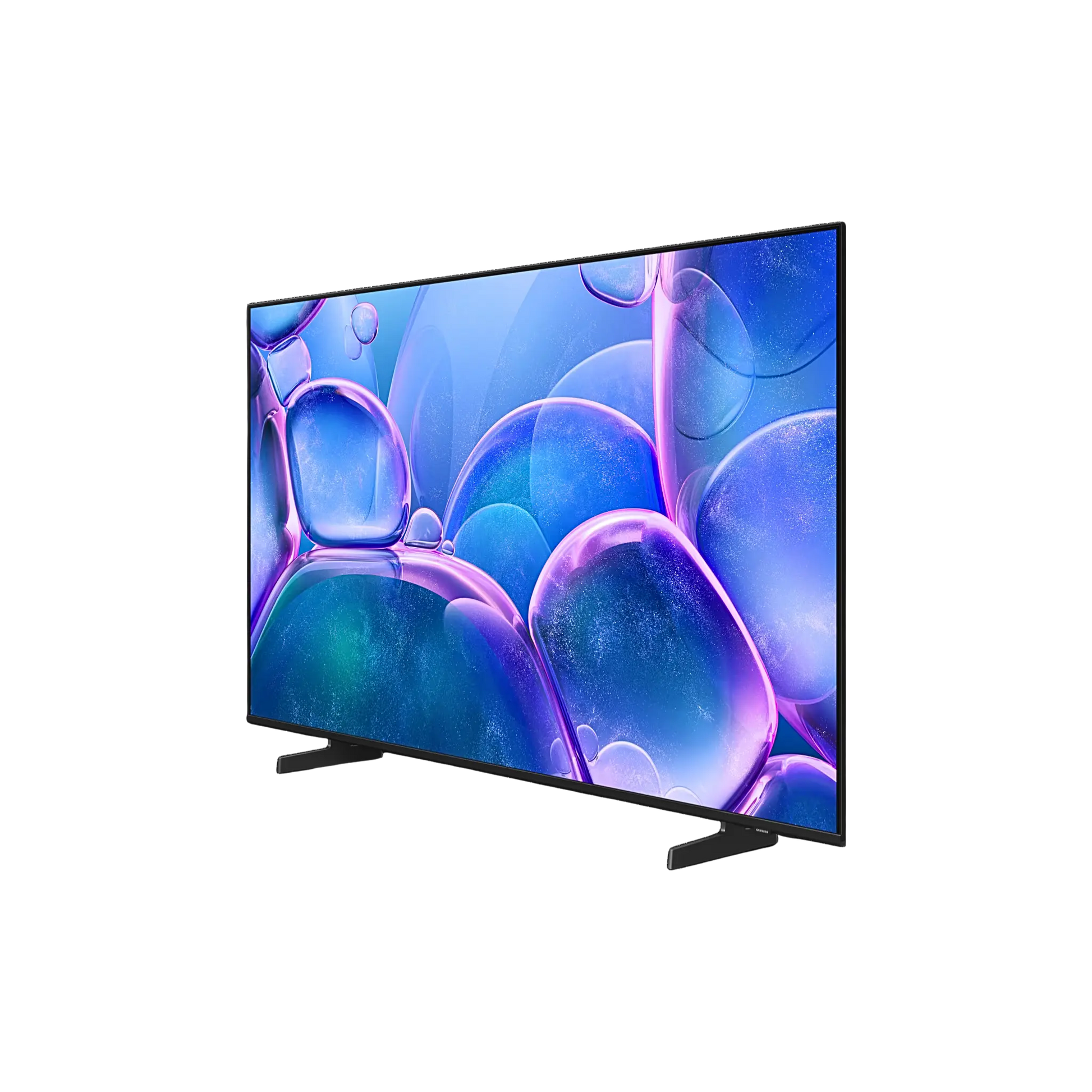 Open box Samsung 58-inch U7900F Series 4K UHD HDR LED Tizen Smart TV with sleek design and vibrant display.