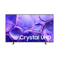 Open box Samsung 58-inch U8200F Series 4K UHD HDR LED Smart TV with Tizen OS, displayed with screen and sleek black bezel.