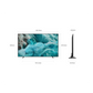 Open box Samsung 65-inch Q7F Series 4K UHD HDR QLED Tizen Smart TV showing screen and sleek black design.