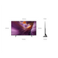 Samsung 65-inch S85F Series 4K UHD HDR OLED Tizen Smart TV showing a sleek black screen with a modern design.