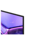 Open box Samsung 65-inch U8000F Series 4K UHD HDR LED Tizen Smart TV, electronics, front view with screen on.