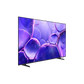 Open box Samsung 65-inch U8200F Series 4K UHD HDR LED Tizen OS Smart TV showing screen and slim design