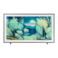 Open box Samsung The Frame 65-inch 4K UHD HDR QLED Tizen Smart TV showing screen with sleek black bezel and stand