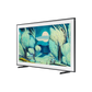 Open box Samsung The Frame 65-inch 4K UHD HDR QLED Tizen Smart TV from the LS03FA Series, displaying a sleek modern design.