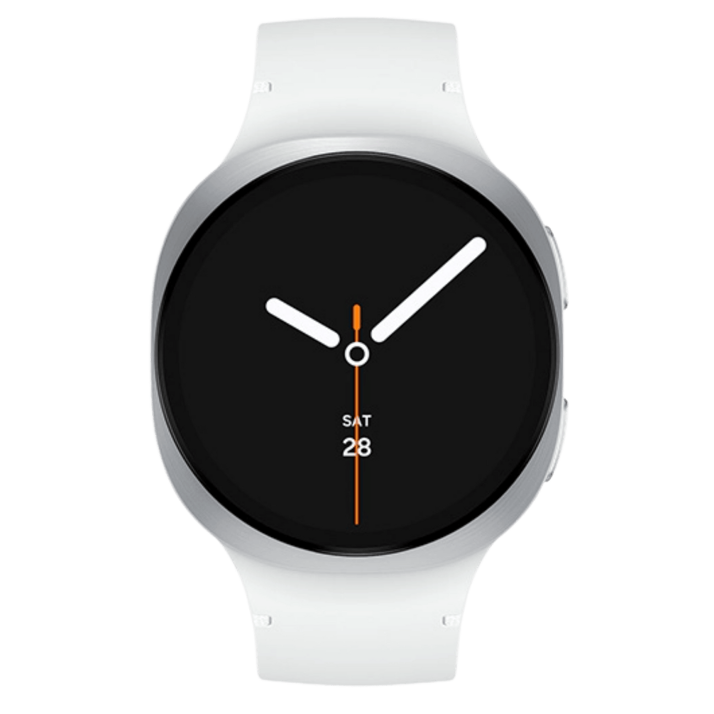Samsung Galaxy Watch8 Bluetooth smartwatch with a sleek display and sporty band, showcasing its modern design and features.