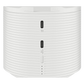 Samsung The Freestyle portable projector with 32,000mAh battery base, compact and portable for on-the-go entertainment.