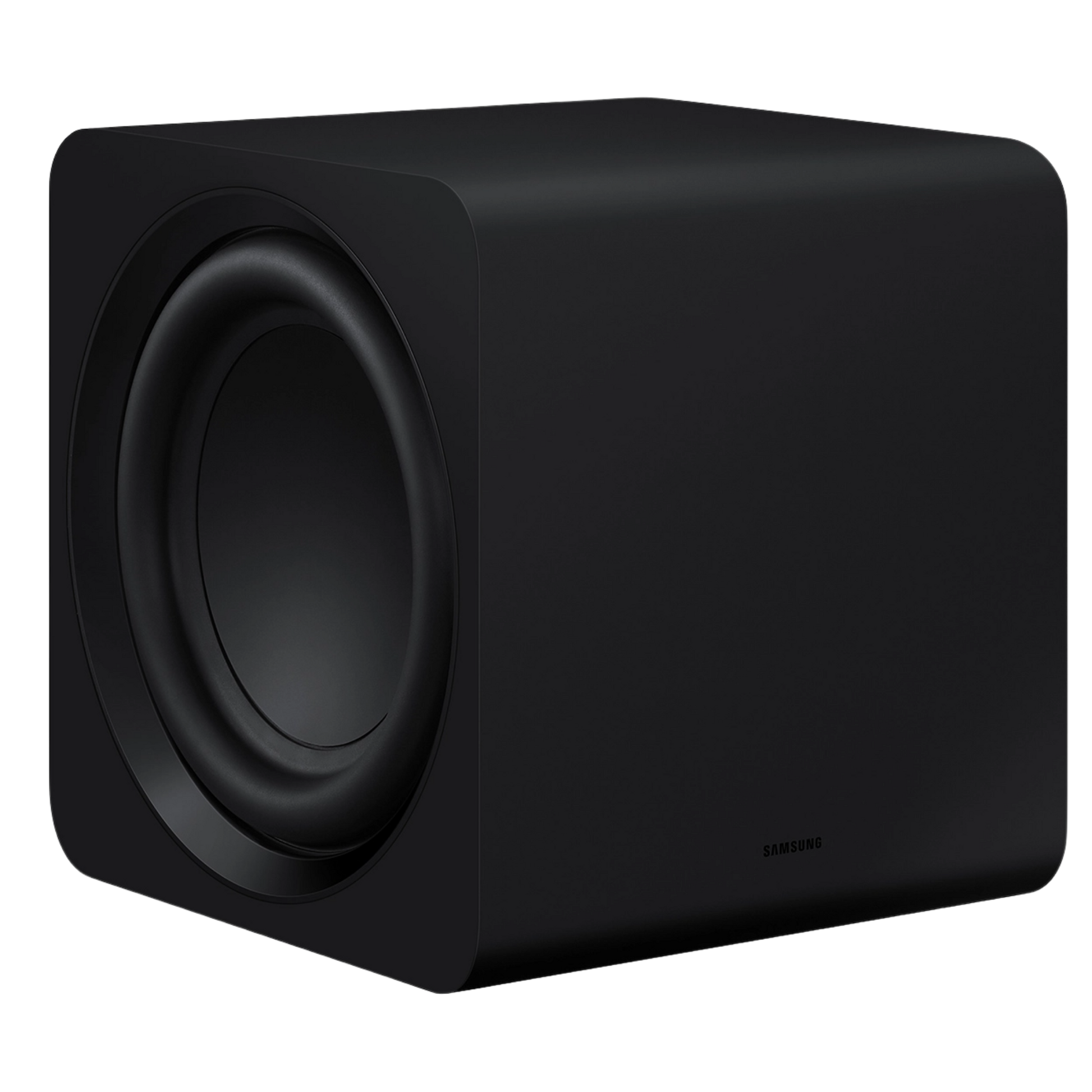 Samsung SWA-W510 soundbar subwoofer with sleek design, wireless connection, and powerful bass for enhanced audio experience.