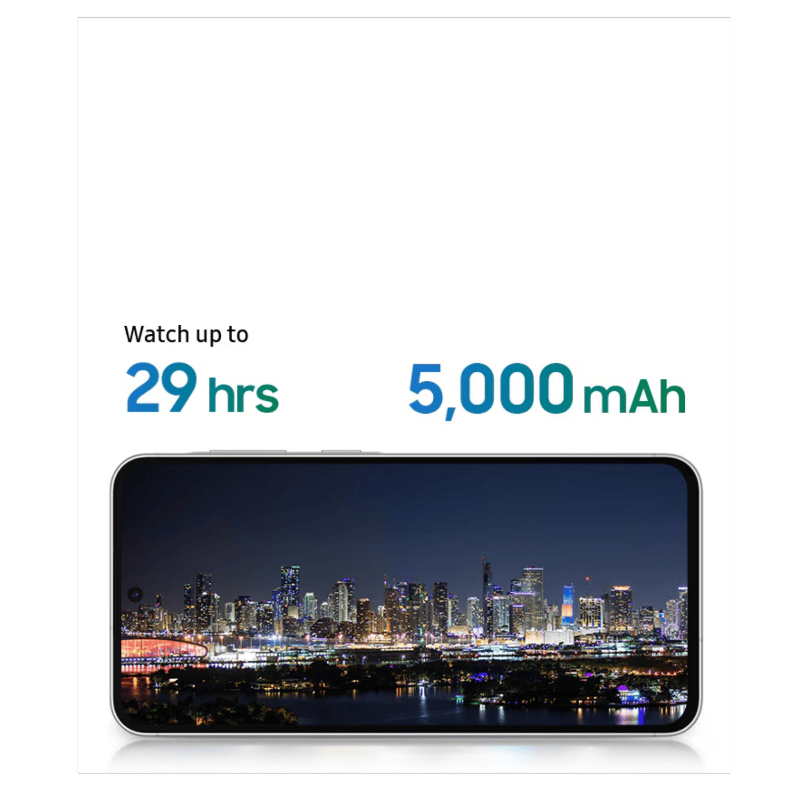 Samsung Galaxy A56 5G tablet with 128GB storage, shown in a sleek design, highlighting its screen and modern features.
