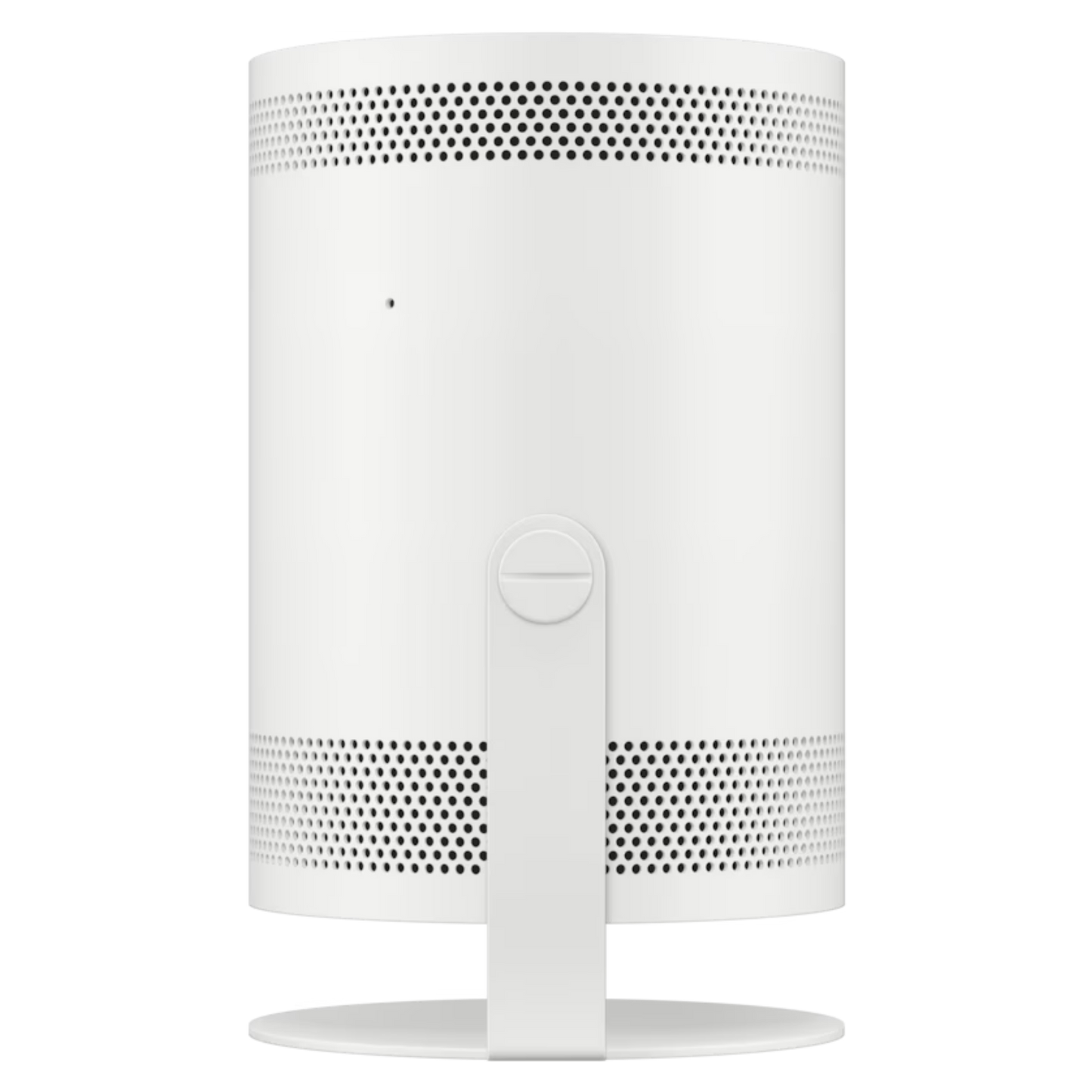 Samsung The Freestyle 2nd Gen Smart FHD portable projector displaying a bright, clear image on a wall.