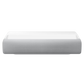 Samsung The Premiere LSP7T laser projector displaying a large, vibrant image on a wall with a sleek design.