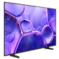 Samsung 55-inch U8000F Crystal UHD 4K Smart TV with vibrant display and sleek design, showcasing a modern home entertainment setup.