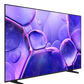 Samsung 65-inch U8000F Crystal UHD 4K Smart TV displaying vibrant crystal-clear image on a modern TV screen.