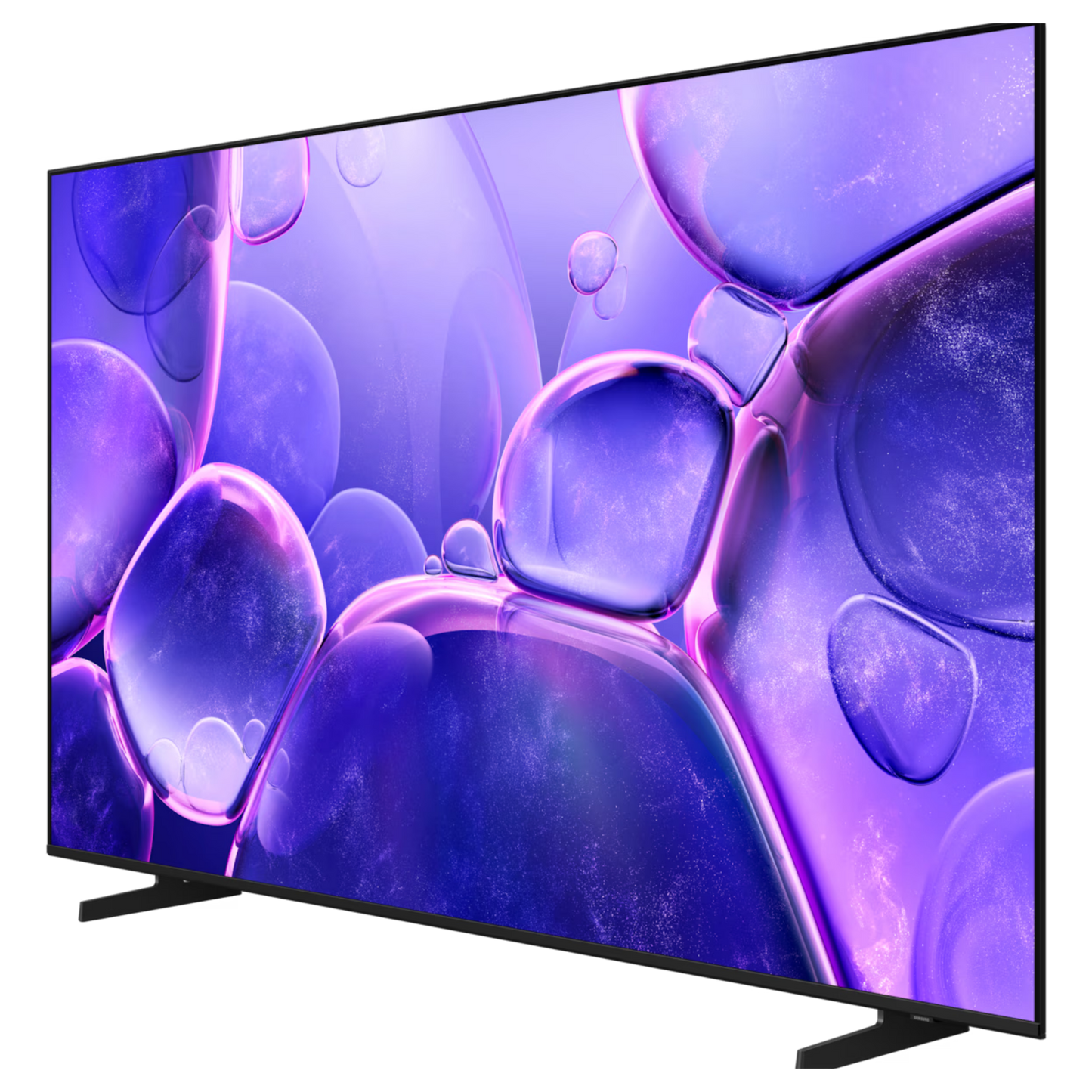 Samsung 65-inch U8000F Crystal UHD 4K Smart TV displaying vibrant 4K visuals on a sleek screen.