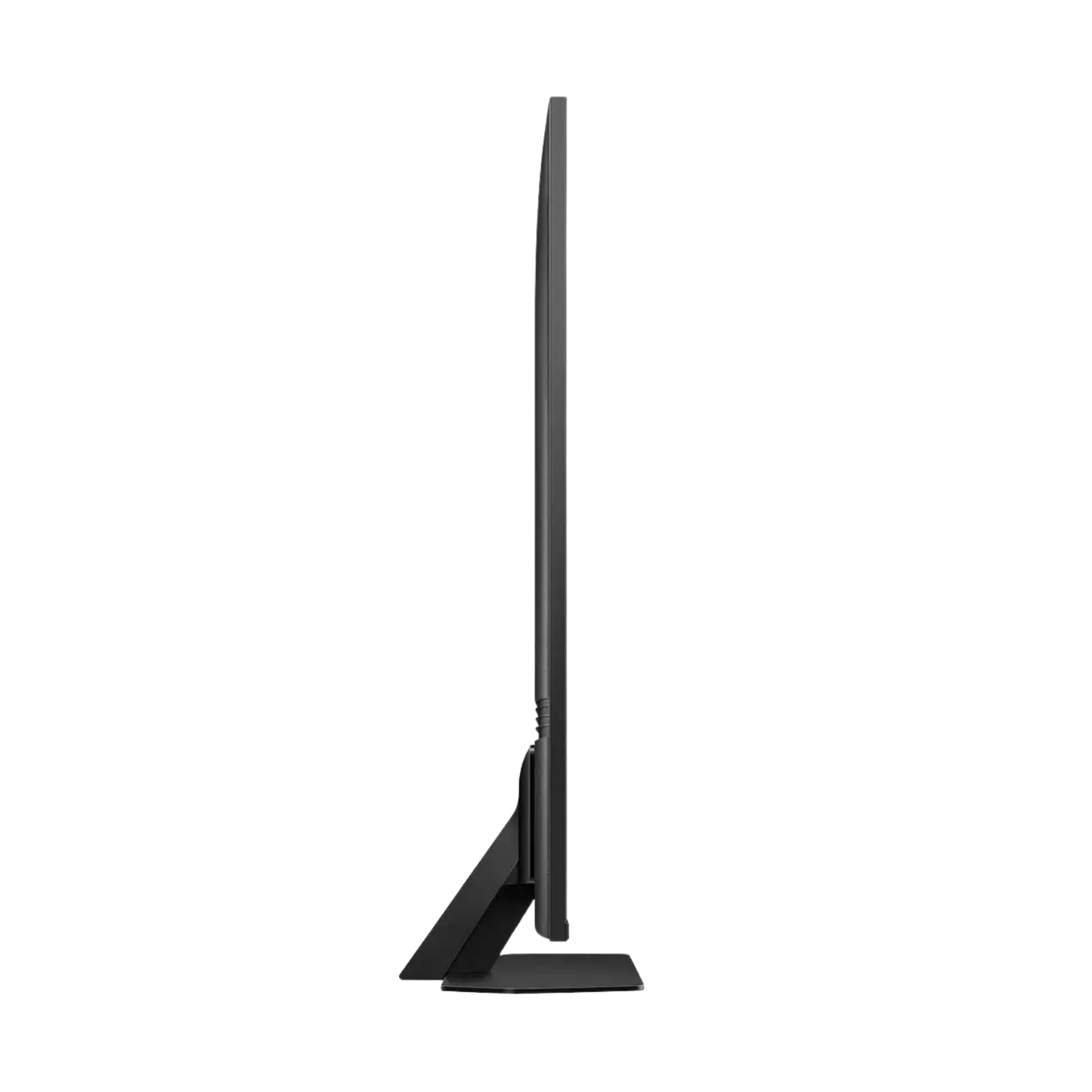 Samsung 75-inch QN90F Neo QLED 4K Smart TV displaying vibrant colors and sleek design, showcasing a modern home entertainment setup.