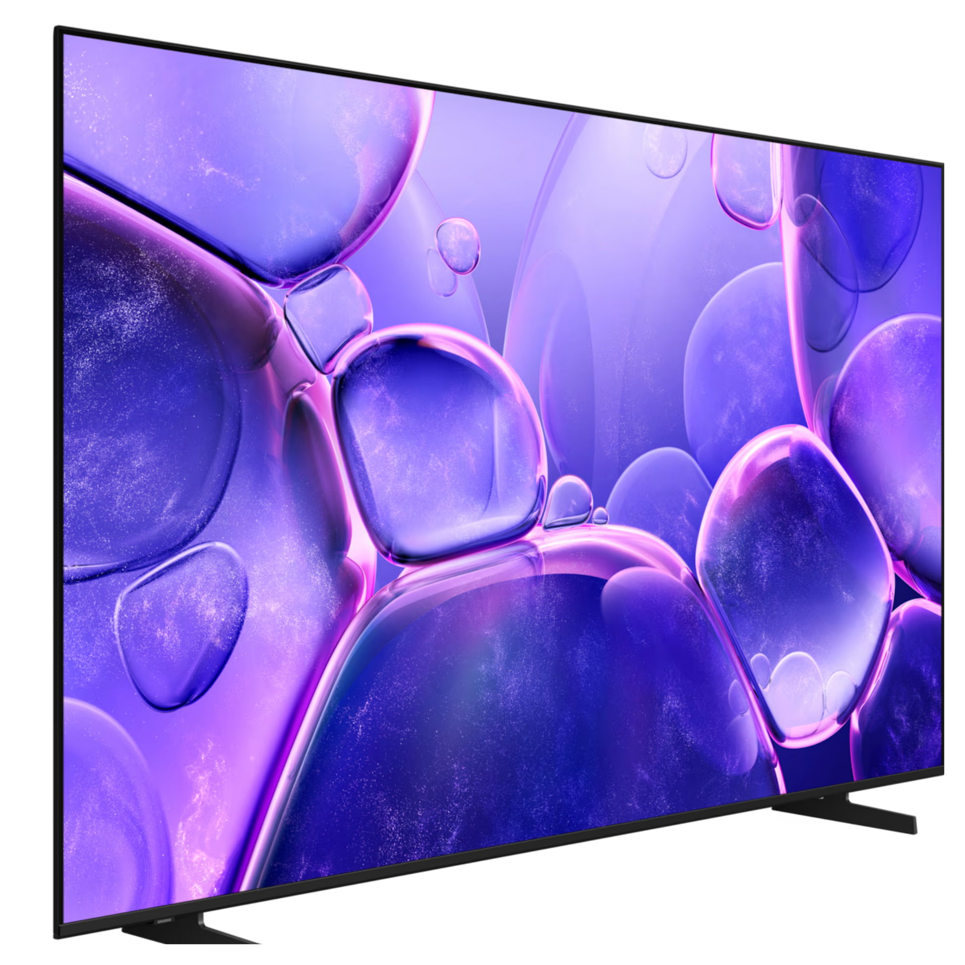 Samsung 75-inch U8000F Crystal UHD 4K Smart TV with sleek black screen and slim bezel design.