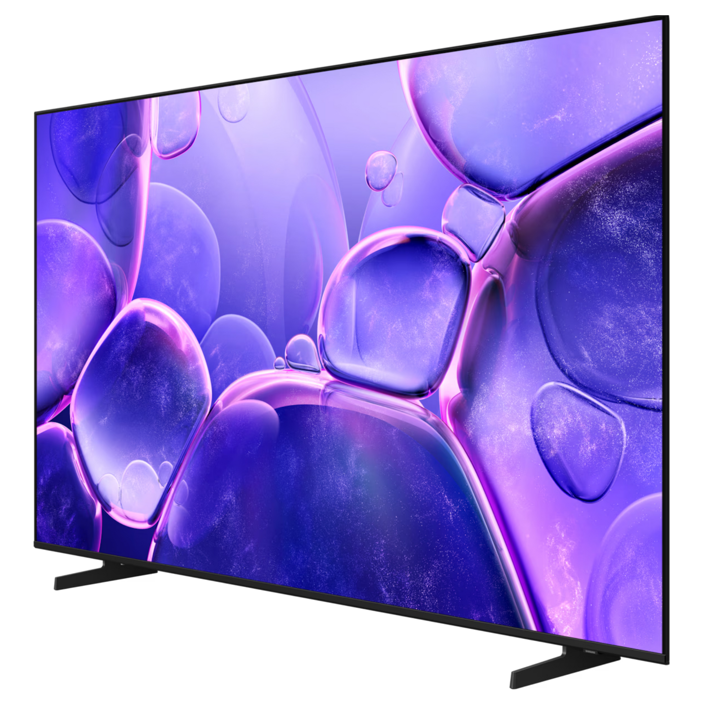 Samsung 75-inch U8000F Crystal UHD 4K Smart TV displaying vibrant 4K resolution and sleek modern design.