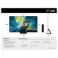 Samsung 77-inch S95F OLED 4K Smart TV displaying vibrant screen with sleek design and slim bezels.