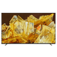Sony Bravia XR X90L 65-inch 4K HDR television displaying vibrant images with sleek black bezels and a modern design.