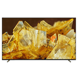 Sony Bravia XR X90L 65-inch 4K HDR television displaying vibrant images with sleek black bezels and a modern design.