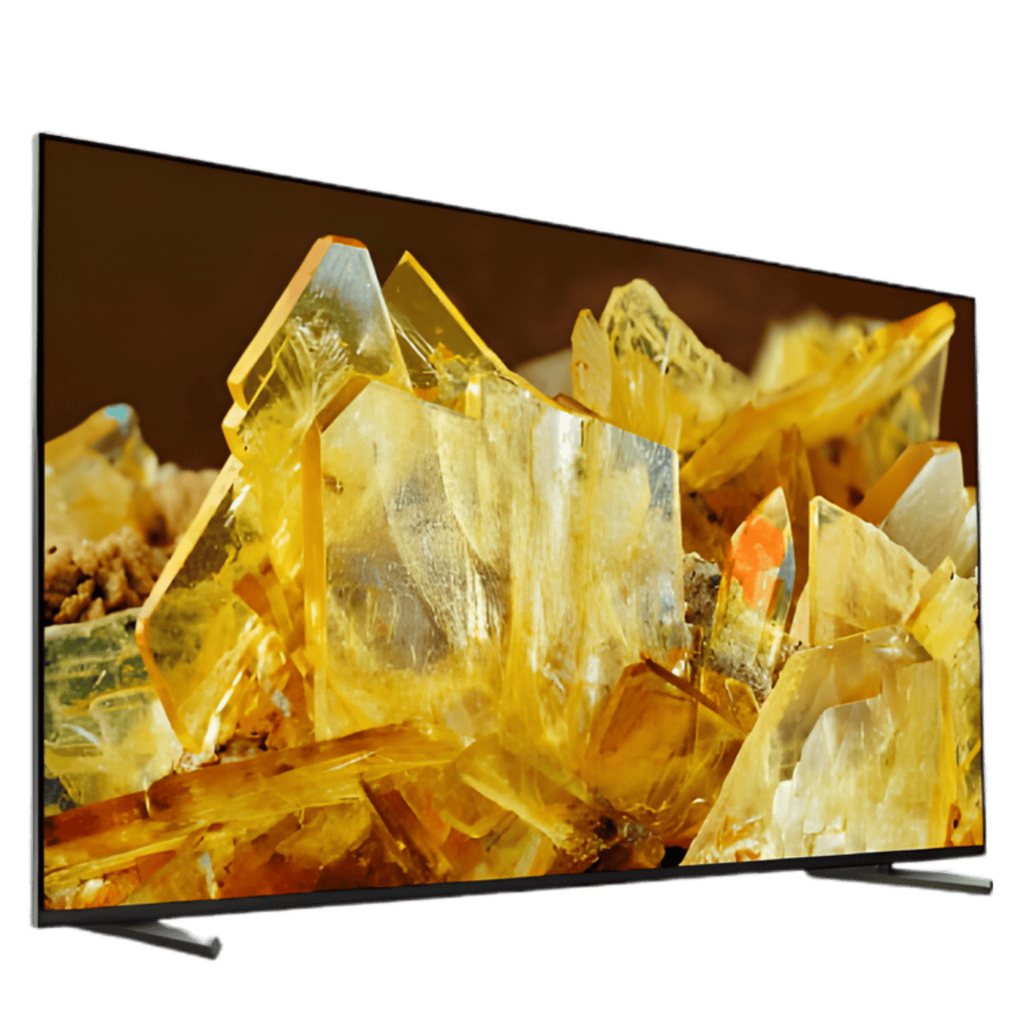 Sony Bravia XR X90L 65-inch 4K HDR television displaying vibrant colors and a sleek modern design.