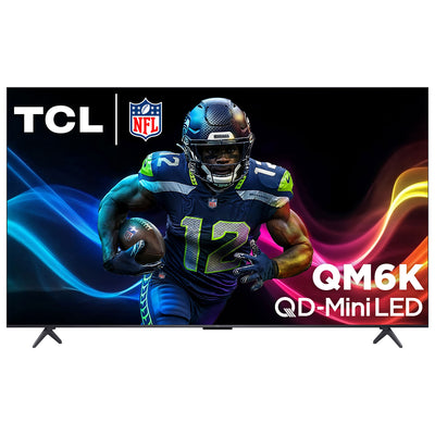 Open box - TCL 75" QM6K Series 4K UHD HDR QD-Mini LED Smart Google TV (75QM6K) - 2025