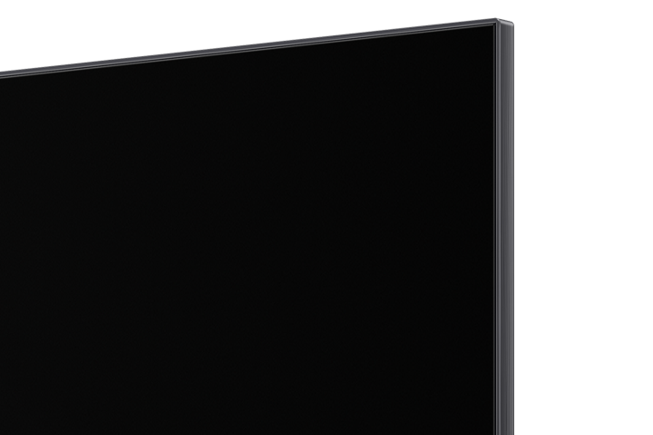 Open box TCL 85-inch QM7K Series 4K UHD HDR QD-Mini LED Smart Google TV displaying vibrant screen content.