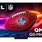 Open box TCL 85-inch QM7K Series 4K UHD HDR QD-Mini LED Smart Google TV with sleek screen and slim bezel.