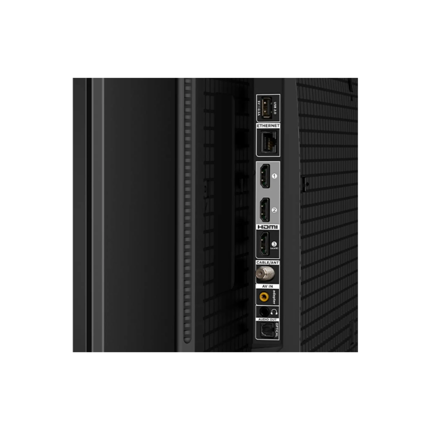 Open box TCL 43-inch Q6 Series 4K UHD HDR QLED Smart Google TV display showing vibrant picture and sleek black frame.