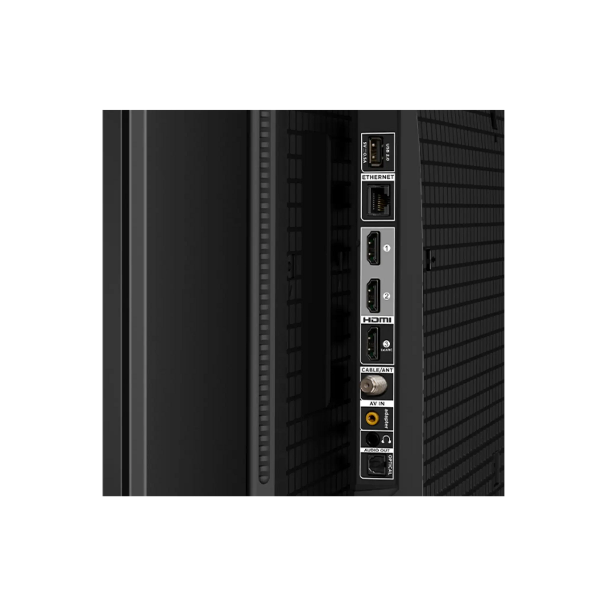 Open box TCL 43-inch Q6 Series 4K UHD HDR QLED Smart Google TV display showing vibrant picture and sleek black frame.